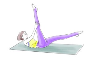 ピラティスイラスト